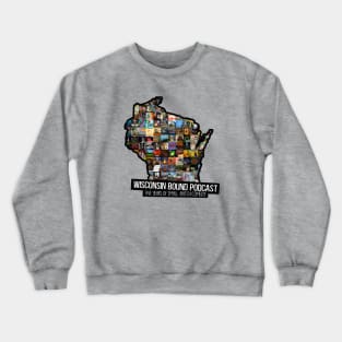 state logo with text Crewneck Sweatshirt